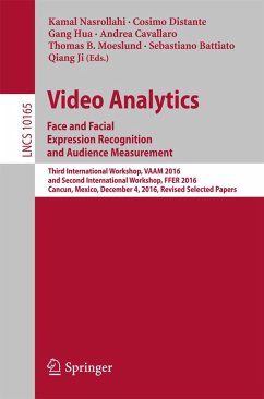 Video Analytics. Face and Facial Expression Recognition and Audience Measurement (eBook, PDF)