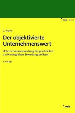 Der objektivierte Unternehmenswert (eBook, PDF) - Wollny, Christoph