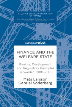 Finance and the Welfare State (eBook, PDF) - Larsson, Mats; Söderberg, Gabriel
