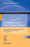 HCI International 2017 - Posters' Extended Abstracts (eBook, PDF)