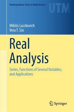 Real Analysis (eBook, PDF) - Laczkovich, Miklós; T. Sós, Vera