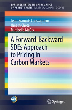 A Forward-Backward SDEs Approach to Pricing in Carbon Markets (eBook, PDF) - Chassagneux, Jean-François; Chotai, Hinesh; Muûls, Mirabelle