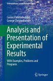 Analysis and Presentation of Experimental Results (eBook, PDF)