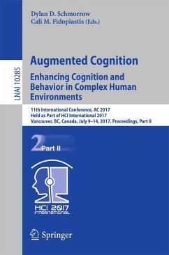 Cover Augmented Cognition. Enhancing Cognition and Behavior in Complex Human Environments (eBook, PDF)