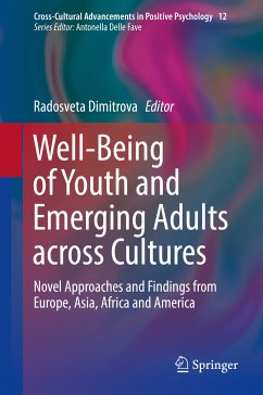 Well-Being of Youth and Emerging Adults across Cultures (eBook, PDF)