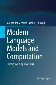 Modern Language Models and Computation (eBook, PDF) - Meduna, Alexander; Soukup, Ondrej