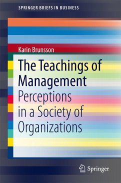 The Teachings of Management (eBook, PDF) - Brunsson, Karin