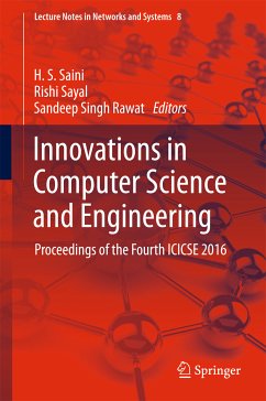 Innovations in Computer Science and Engineering (eBook, PDF)