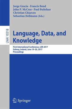 Language, Data, and Knowledge (eBook, PDF)