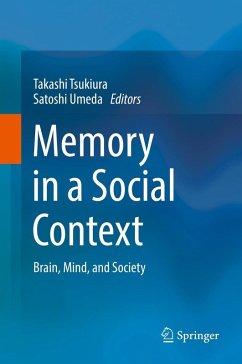 Memory in a Social Context (eBook, PDF)