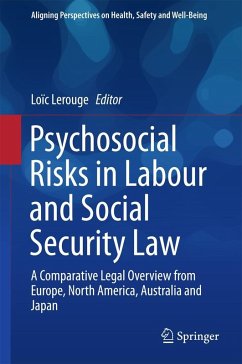 Psychosocial Risks in Labour and Social Security Law (eBook, PDF) Psychosocial Risks in Labour and Social Security Law (eBook, PDF)