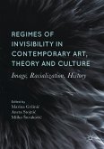 Regimes of Invisibility in Contemporary Art, Theory and Culture (eBook, PDF)