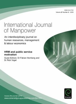 HRM and Public Service Motivation (eBook, PDF)