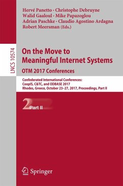 On the Move to Meaningful Internet Systems. OTM 2017 Conferences (eBook, PDF)