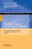 Distributed Computer and Communication Networks (eBook, PDF)