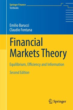 Financial Markets Theory (eBook, PDF) - Barucci, Emilio; Fontana, Claudio