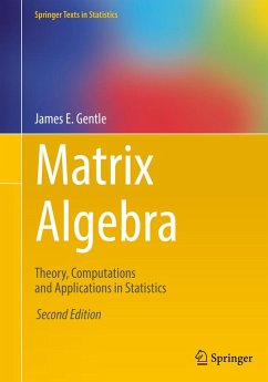 Matrix Algebra (eBook, PDF) - Gentle, James E.