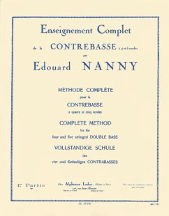 Cover Méthode compléte vol.1 pour contrebasse a 4 et 5 cordes (fr/en/dt)