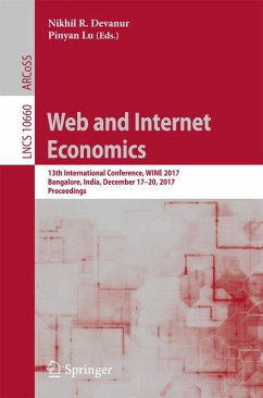 Web and Internet Economics (eBook, PDF)