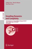 Unveiling Dynamics and Complexity (eBook, PDF)