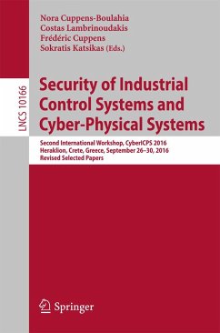 Security of Industrial Control Systems and Cyber-Physical Systems (eBook, PDF)