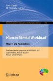 Human Mental Workload: Models and Applications (eBook, PDF)