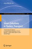 Smart Solutions in Today's Transport (eBook, PDF)