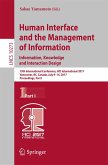 Human Interface and the Management of Information: Information, Knowledge and Interaction Design (eBook, PDF)