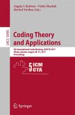 Coding Theory and Applications (eBook, PDF)
