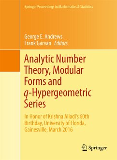 Analytic Number Theory, Modular Forms and q-Hypergeometric Series (eBook, PDF)