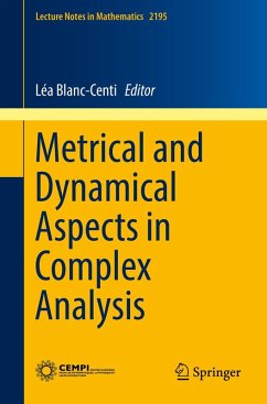 Metrical and Dynamical Aspects in Complex Analysis (eBook, PDF)