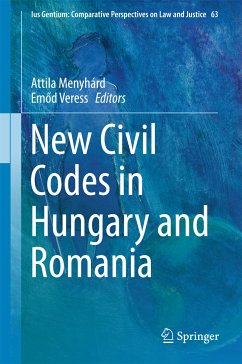 New Civil Codes in Hungary and Romania (eBook, PDF)