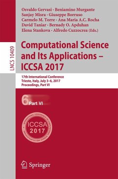 Computational Science and Its Applications - ICCSA 2017 (eBook, PDF)