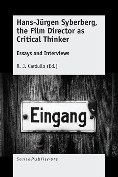 Cover Hans-Jürgen Syberberg, the Film Director as Critical Thinker (eBook, PDF)