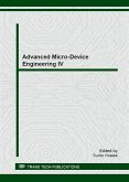 Advanced Micro-Device Engineering IV (eBook, PDF)