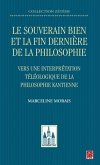 Le souverain bien et la fin derniere de la philosophie (eBook, PDF)