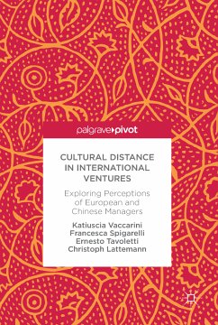 Cultural Distance in International Ventures (eBook, PDF) - Vaccarini, Katiuscia; Spigarelli, Francesca; Tavoletti, Ernesto; Lattemann, Christoph