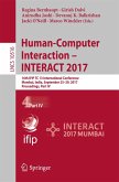 Human-Computer Interaction - INTERACT 2017 (eBook, PDF)