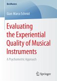Evaluating the Experiential Quality of Musical Instruments (eBook, PDF)