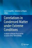 Correlations in Condensed Matter under Extreme Conditions (eBook, PDF)