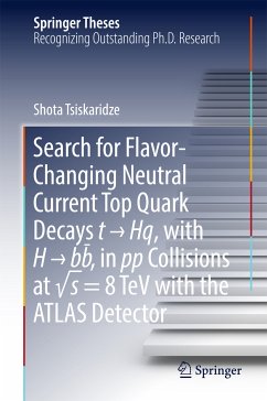 Search for Flavor-Changing Neutral Current Top Quark Decays t → Hq, with H → bb̅ , in pp Collisions at √s = 8 TeV with the ATLAS Detector (eBook, PDF) - Tsiskaridze, Shota