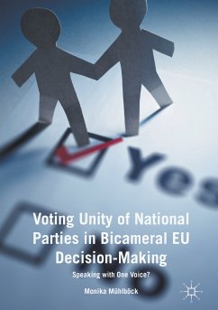 Voting Unity of National Parties in Bicameral EU Decision-Making (eBook, PDF) - Mühlböck, Monika