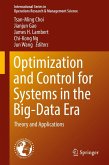 Optimization and Control for Systems in the Big-Data Era (eBook, PDF)