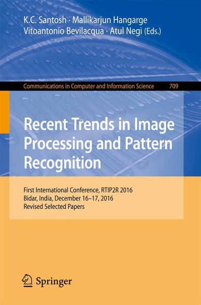 Recent Trends in Image Processing and Pattern Recognition (eBook, PDF)