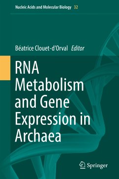 RNA Metabolism and Gene Expression in Archaea (eBook, PDF)