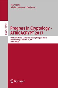Cover Progress in Cryptology - AFRICACRYPT 2017 (eBook, PDF)