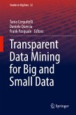 Transparent Data Mining for Big and Small Data (eBook, PDF)