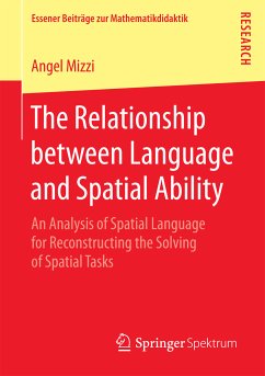 The Relationship between Language and Spatial Ability (eBook, PDF) - Mizzi, Angel