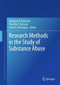 Cover Research Methods in the Study of Substance Abuse (eBook, PDF)