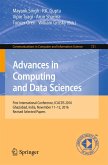 Advances in Computing and Data Sciences (eBook, PDF)